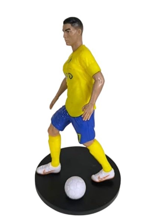 Iconic Keychains سلسلة مفاتيح مميزة لكريستيانو رونالدو، لاعب منتخب البرتغال، إصدار خاص لهواة الجمع، مجسم/لعبة حركة، بحجم 7 بوصات - Image 3